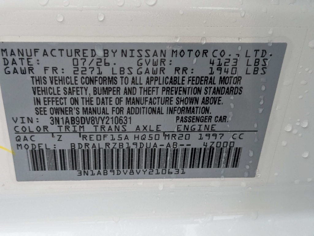 Used 2027 Nissan Sentra SR w/ SR All Weather Package FWD image 23