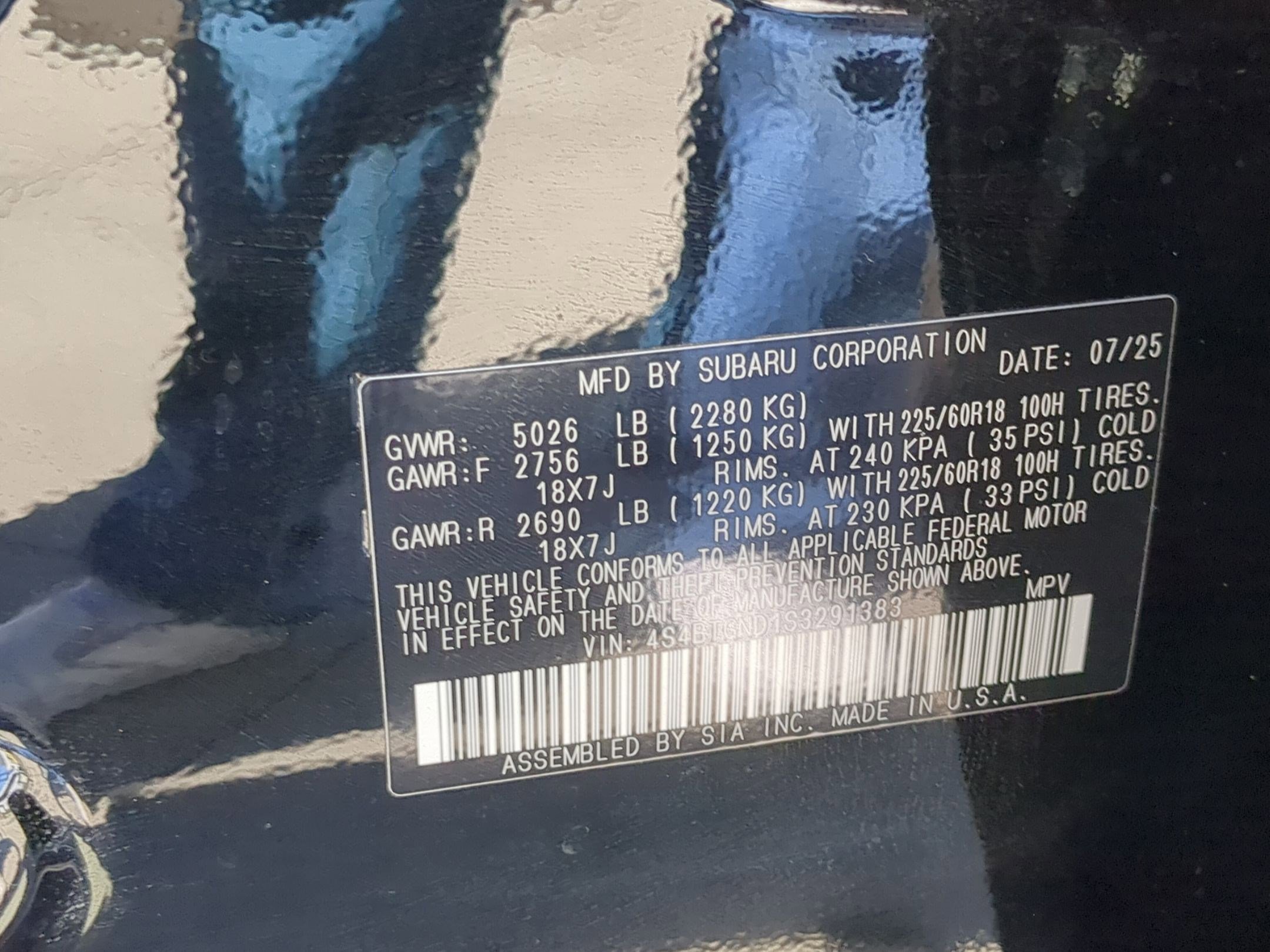 Used 2025 Subaru Outback Limited XT w/ Popular Package #2 image 37