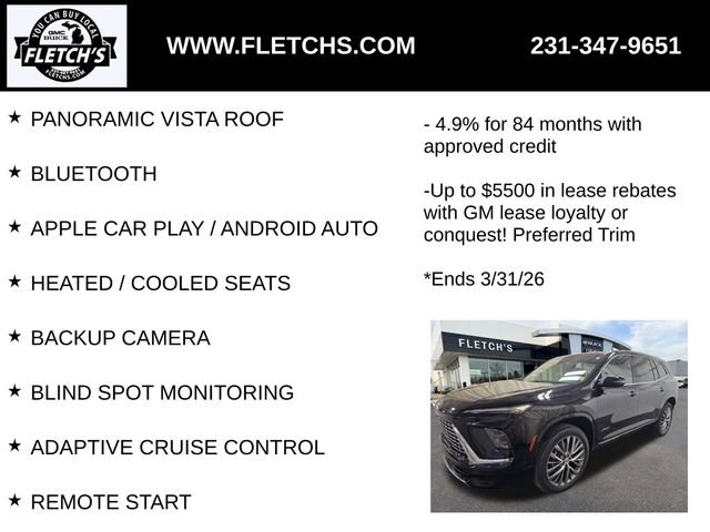 New 2026 Buick Enclave Avenir w/ Super Cruise Package image 2