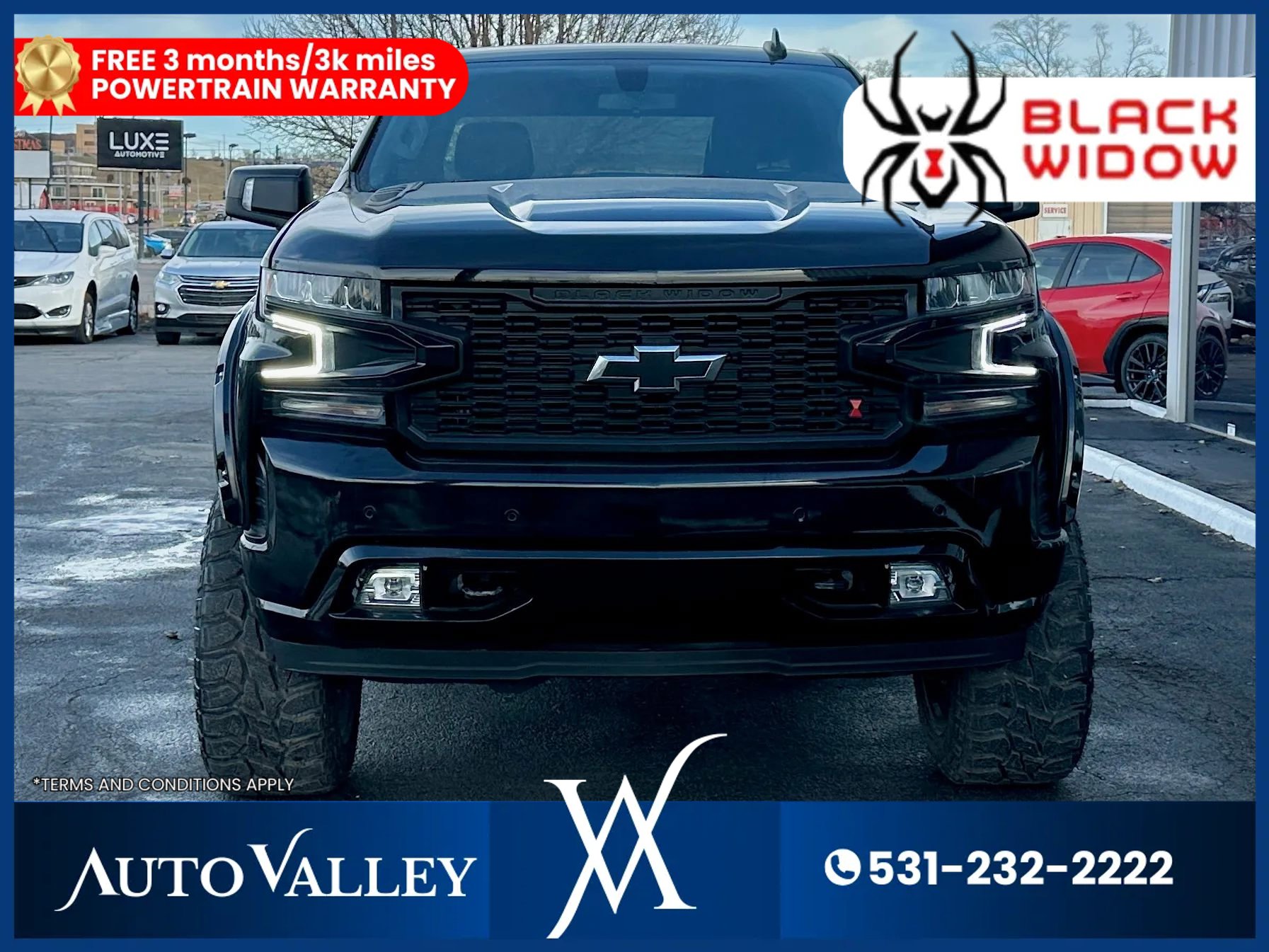 Used 2022 Chevrolet Silverado 1500 RST w/ Safety Package AWD/4WD image 2