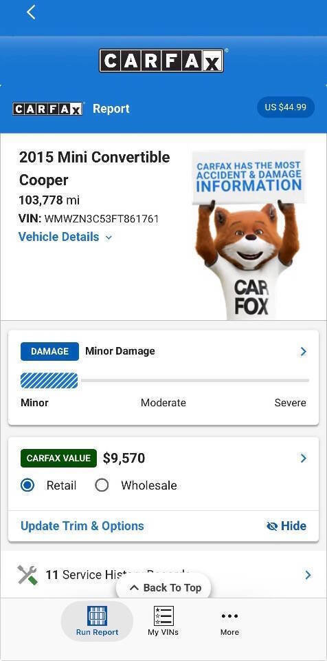 Used 2015 MINI Cooper Convertible FWD image 37