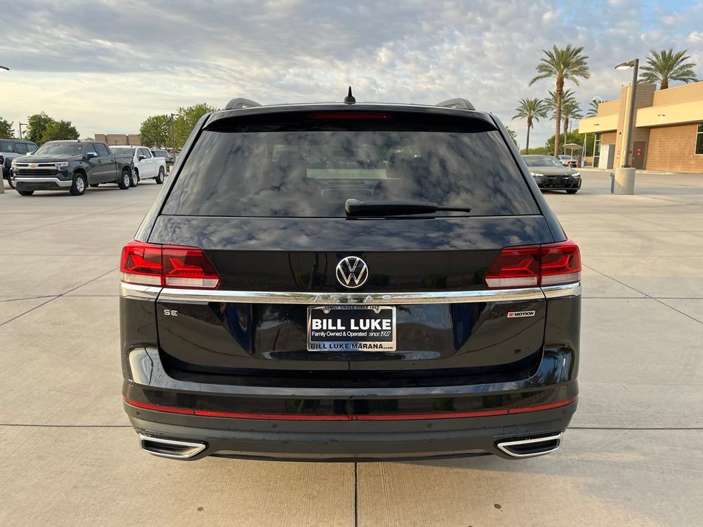 Used 2022 Volkswagen Atlas SE w/ Panoramic Sunroof Package AWD/4WD image 9