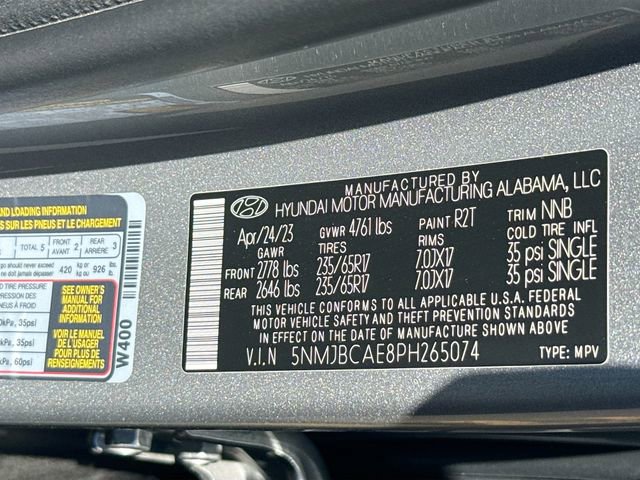 Certified 2023 Hyundai Tucson SEL AWD/4WD image 30