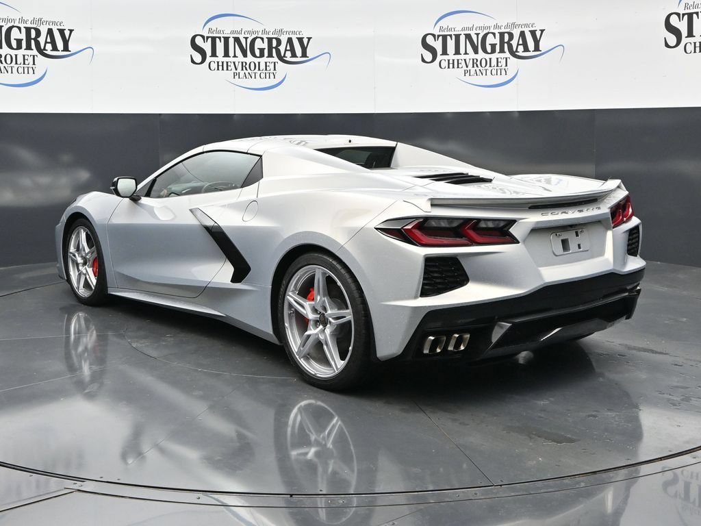 Used 2023 Chevrolet Corvette Stingray Preferred Conv w/ Chrome Exterior Badge Package RWD image 5
