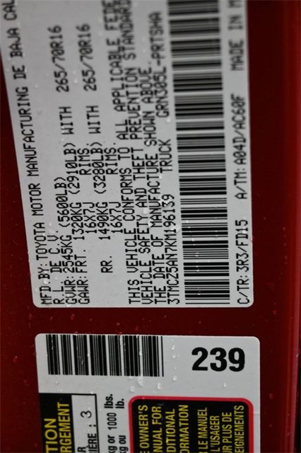 Used 2019 Toyota Tacoma TRD Off-Road image 28