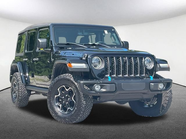 Used 2023 Jeep Wrangler Unlimited Rubicon 4xe w/ Steel Bumper Group AWD/4WD image 2