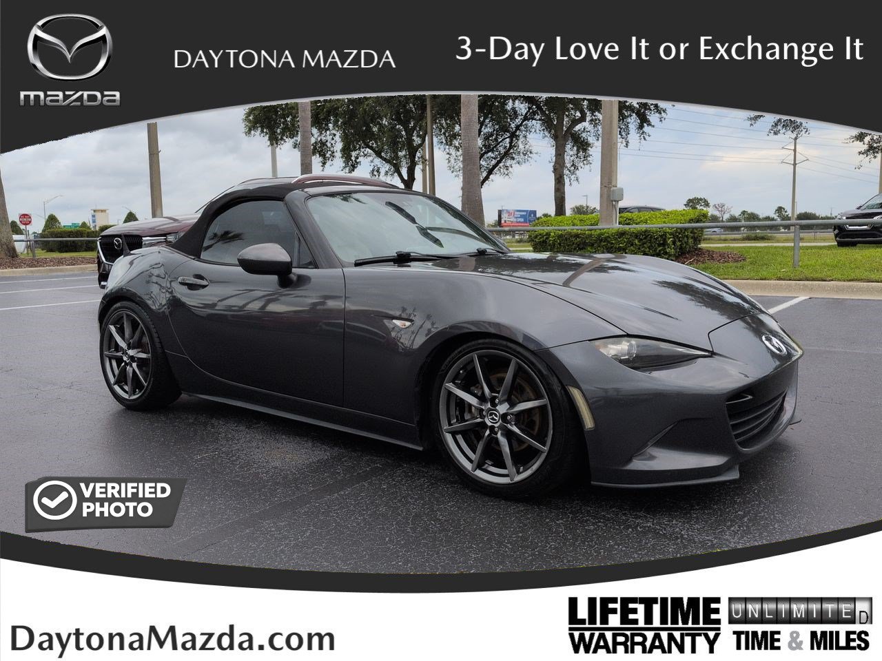 Used 2016 MAZDA MX-5 Miata Grand Touring RWD image 1