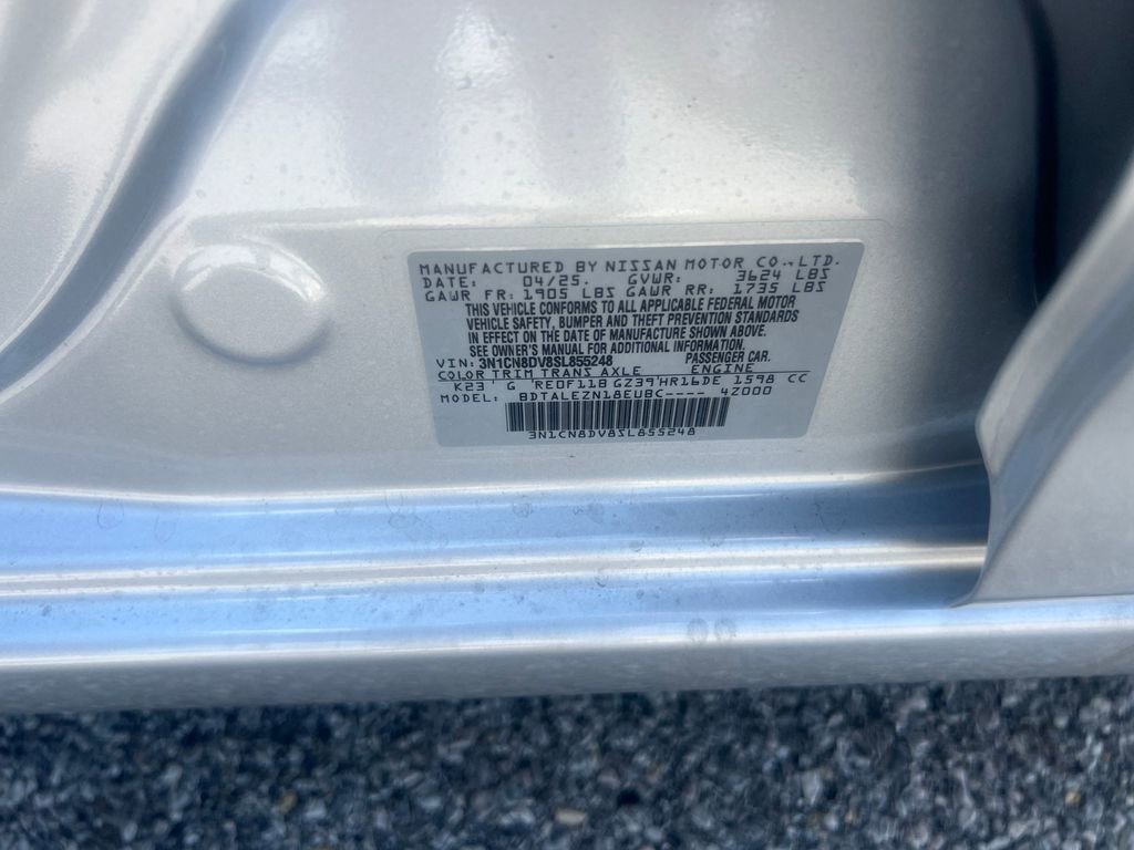 New 2025 Nissan Versa S w/ S Plus Package FWD image 29