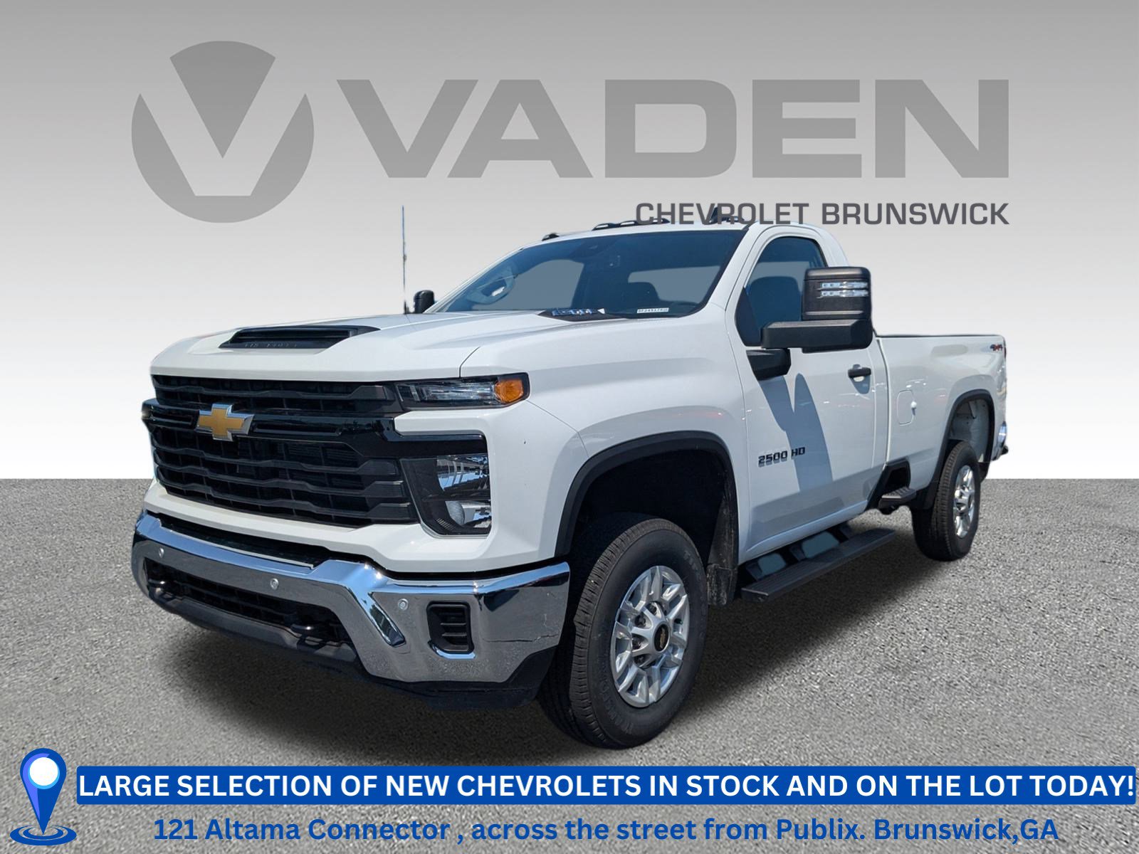 New 2025 Chevrolet Silverado 2500 W/T w/ WT/CX Safety Package