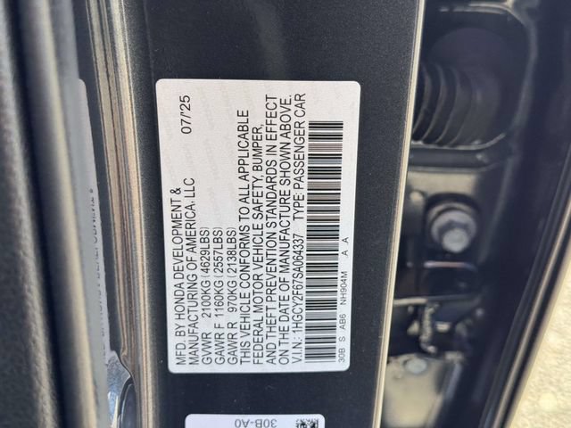 Certified 2025 Honda Accord EX-L image 17