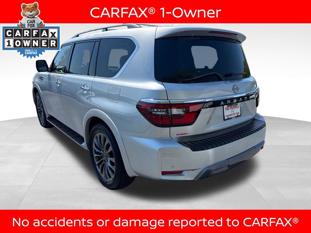 Used 2024 Nissan Armada Platinum w/ Cargo Package RWD image 4