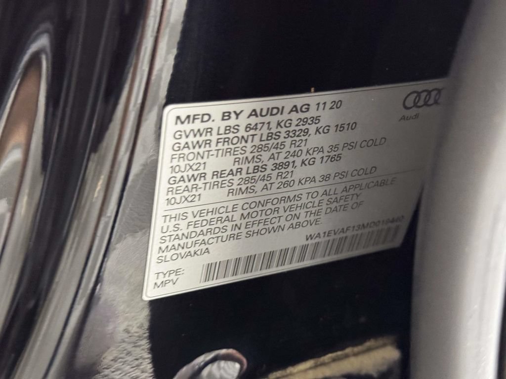 Used 2021 Audi Q8 Premium Plus AWD/4WD image 16