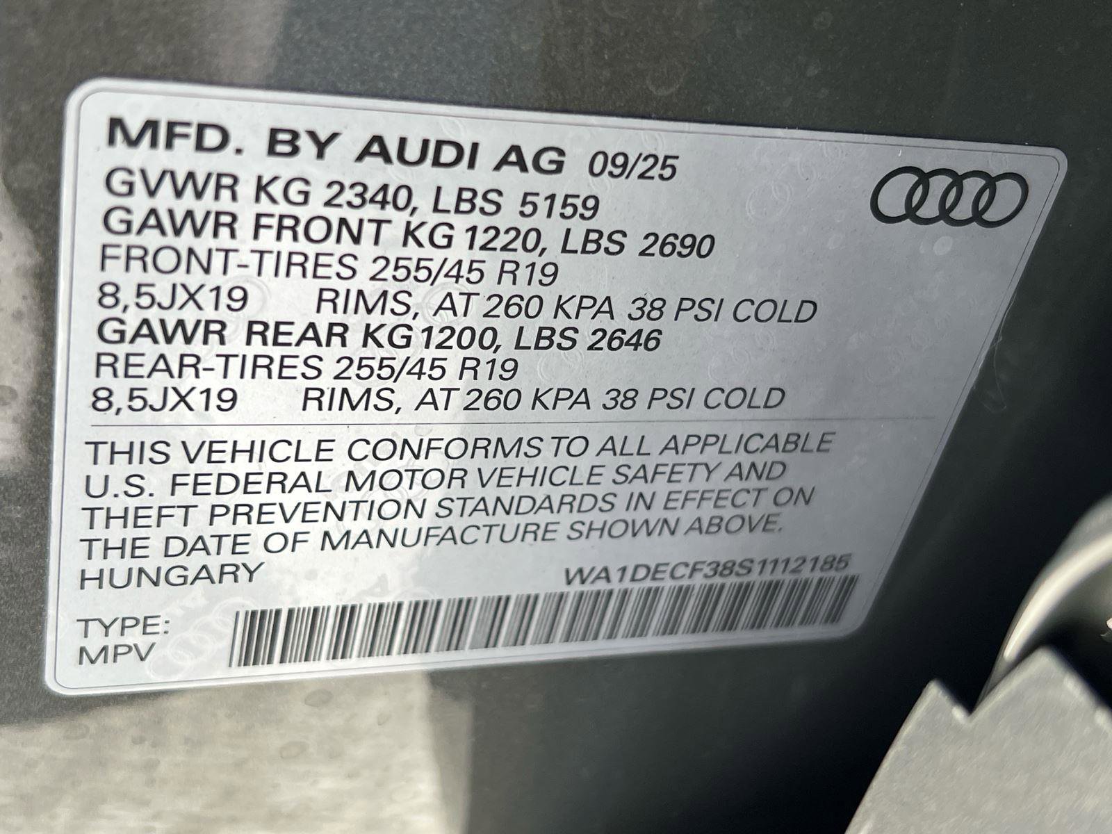 New 2025 Audi Q3 2.0T Premium image 26