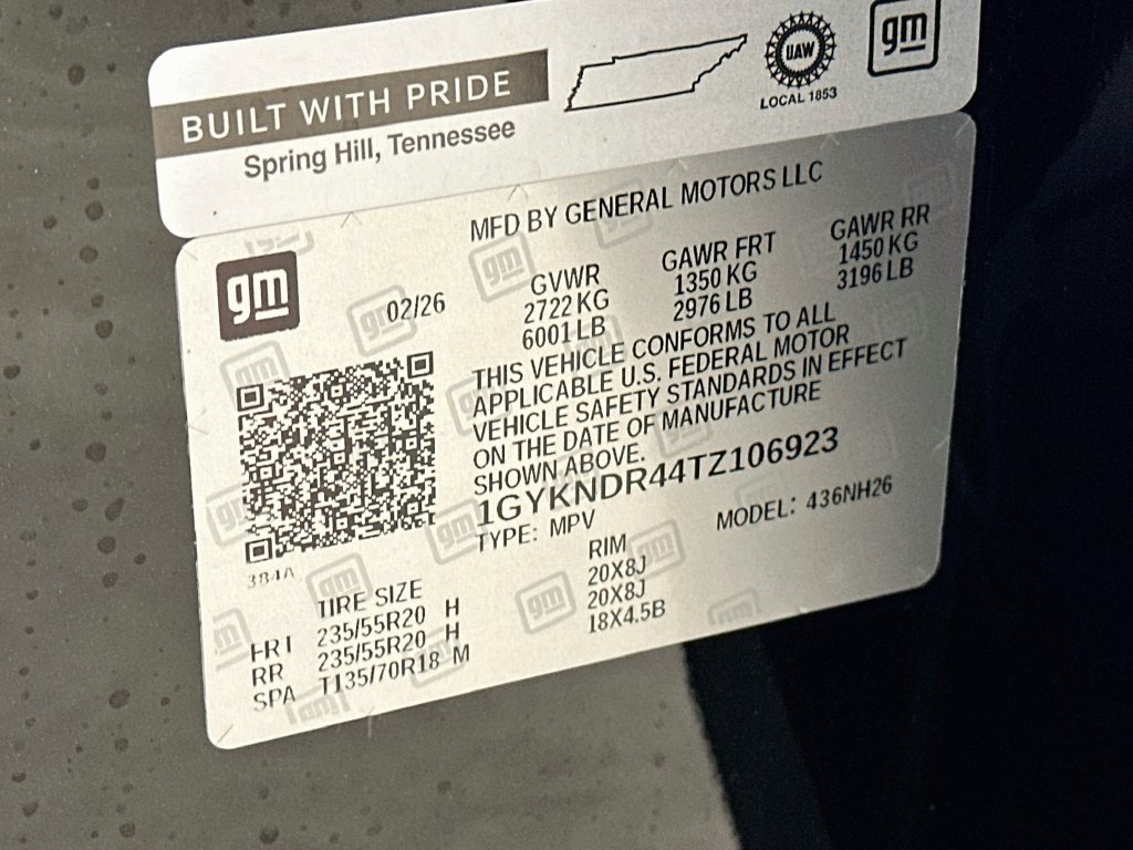 New 2026 Cadillac XT5 Premium Luxury w/ LPO, Floor Liner Package AWD/4WD image 44