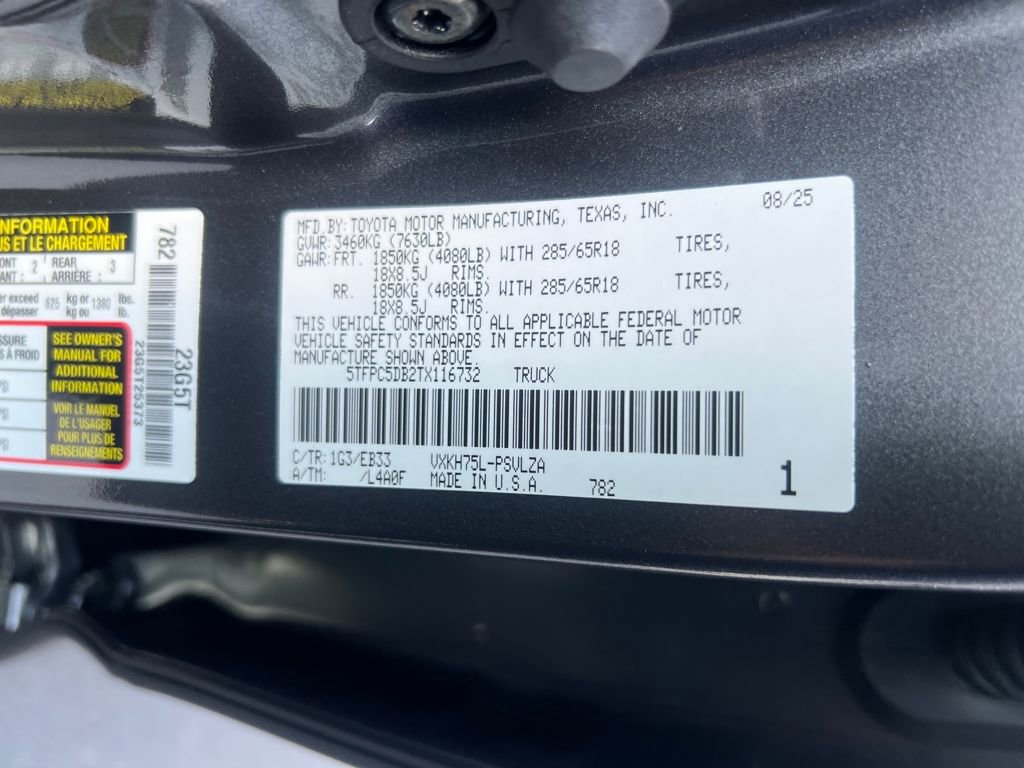 New 2026 Toyota Tundra TRD Pro image 23