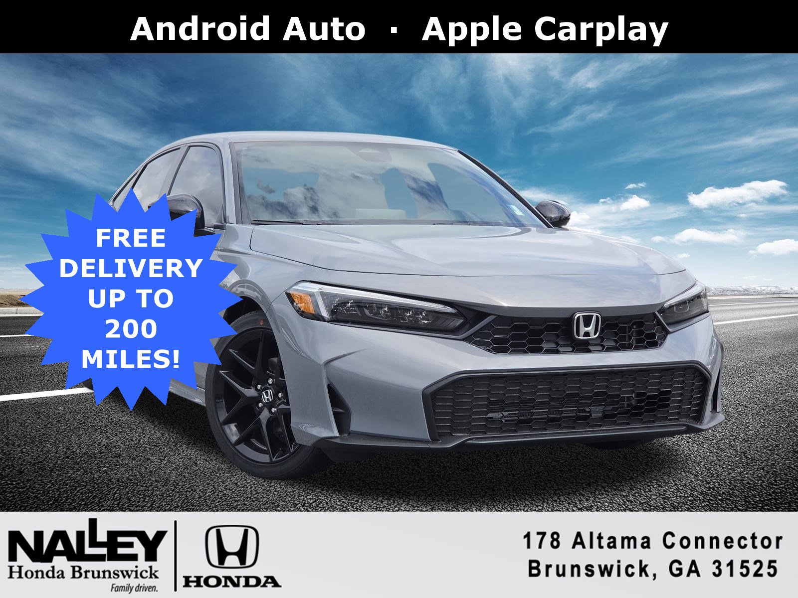New 2026 Honda Civic Sport