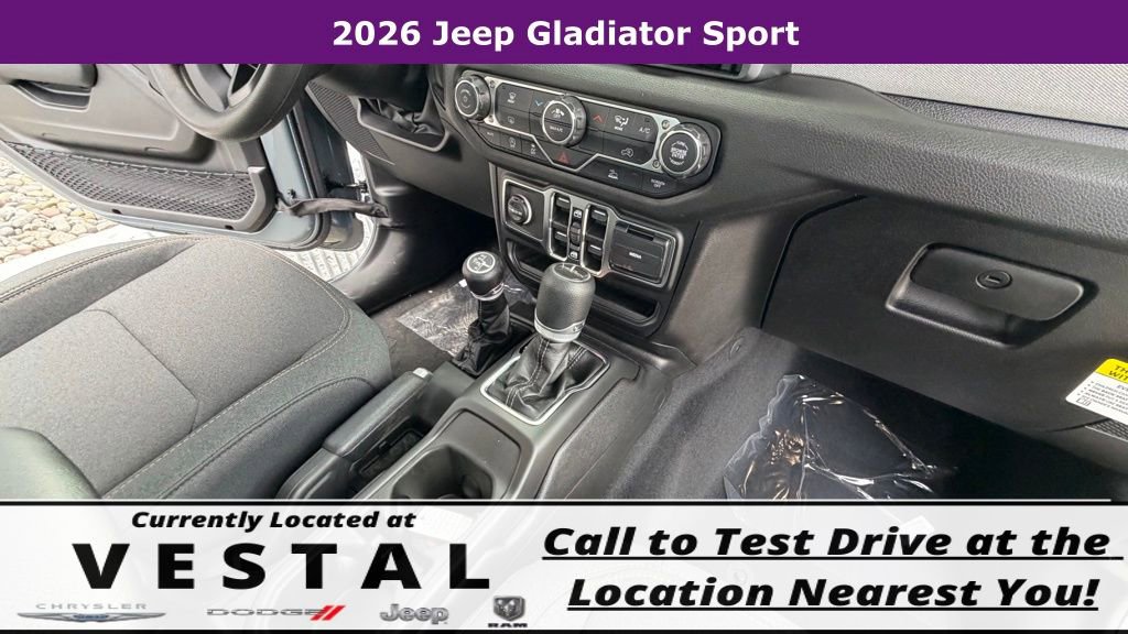 New 2026 Jeep Gladiator Sport AWD/4WD image 28