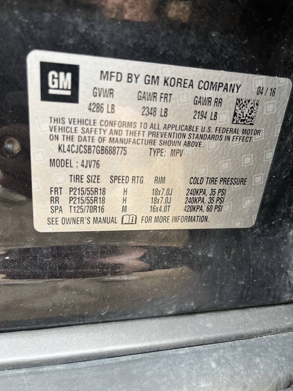 Used 2016 Buick Encore Leather FWD image 32