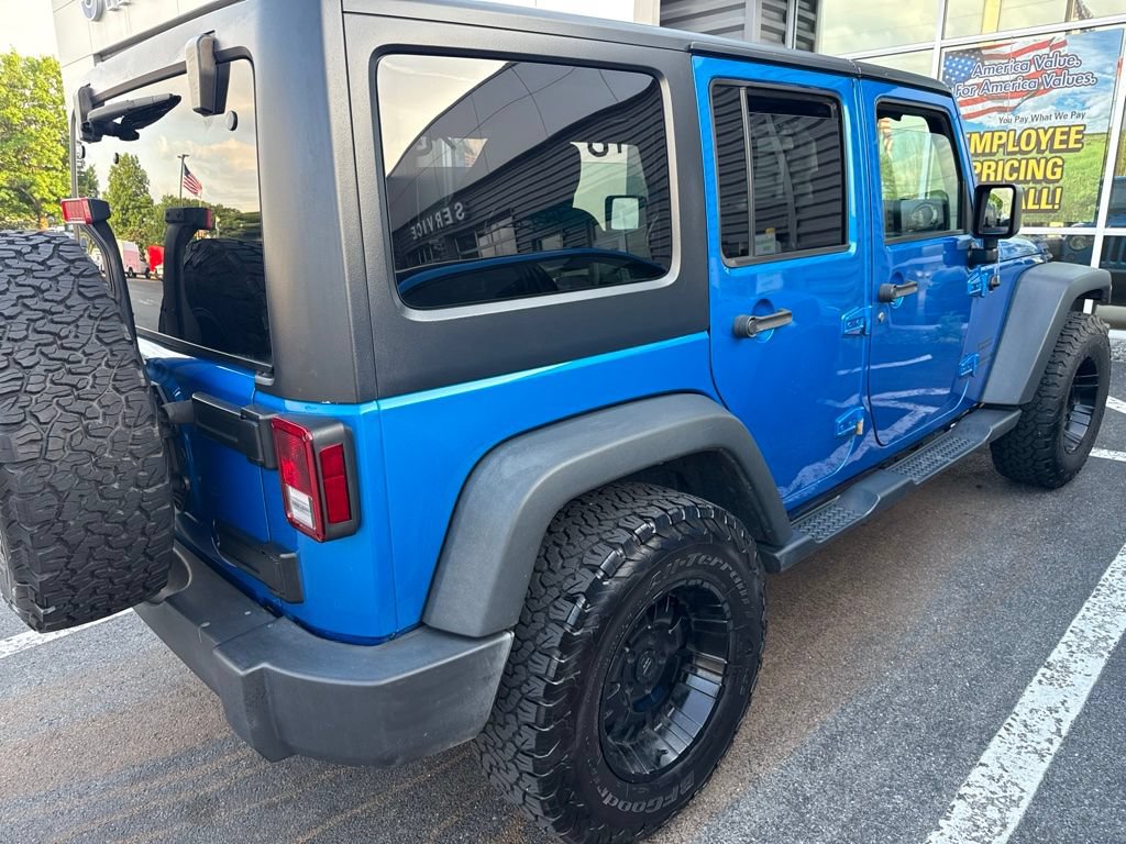 Used 2016 Jeep Wrangler Unlimited Sport w/ Quick Order Package 24S AWD/4WD image 5