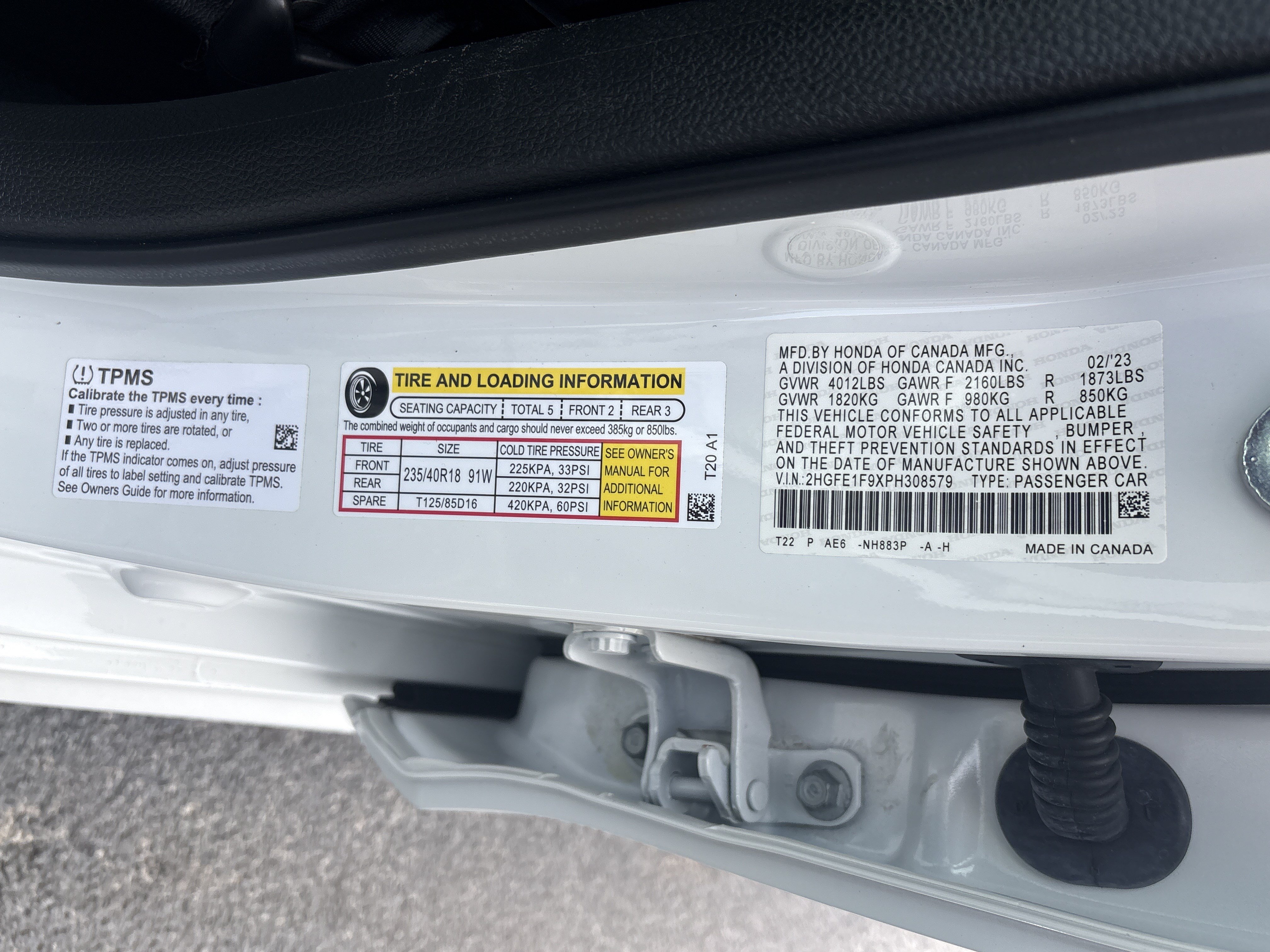 Used 2023 Honda Civic Touring image 34