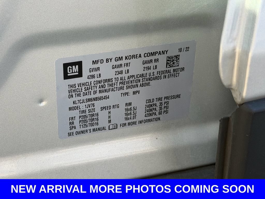 Used 2022 Chevrolet Trax LT w/ LT Convenience Package FWD image 20