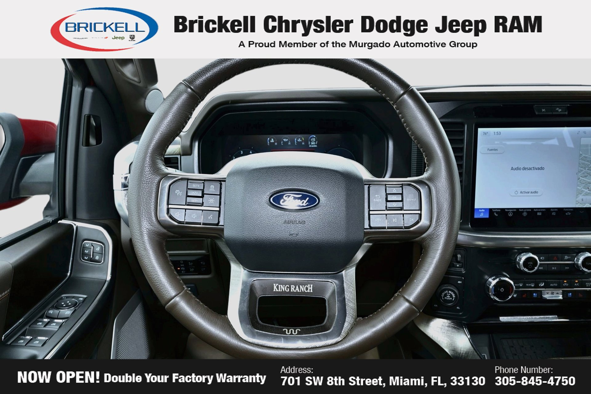 Used 2025 Ford F150 King Ranch w/ FX4 Off-Road Package AWD/4WD image 15