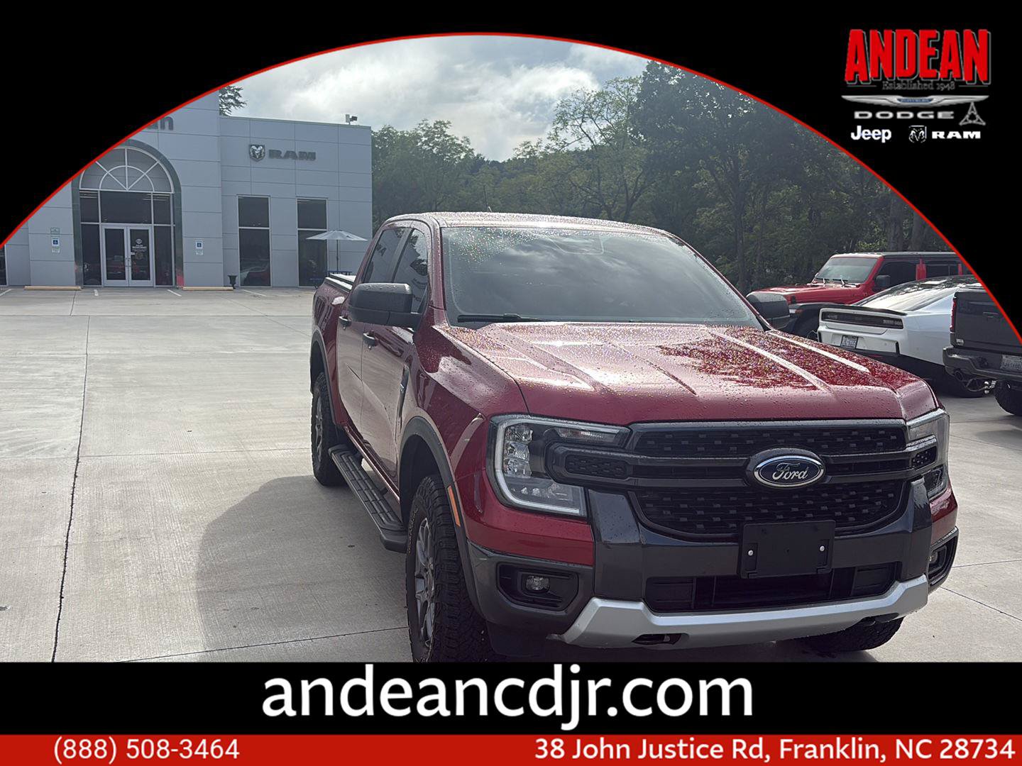 Used 2025 Ford Ranger XLT w/ Equipment Group 301A High AWD/4WD image 1