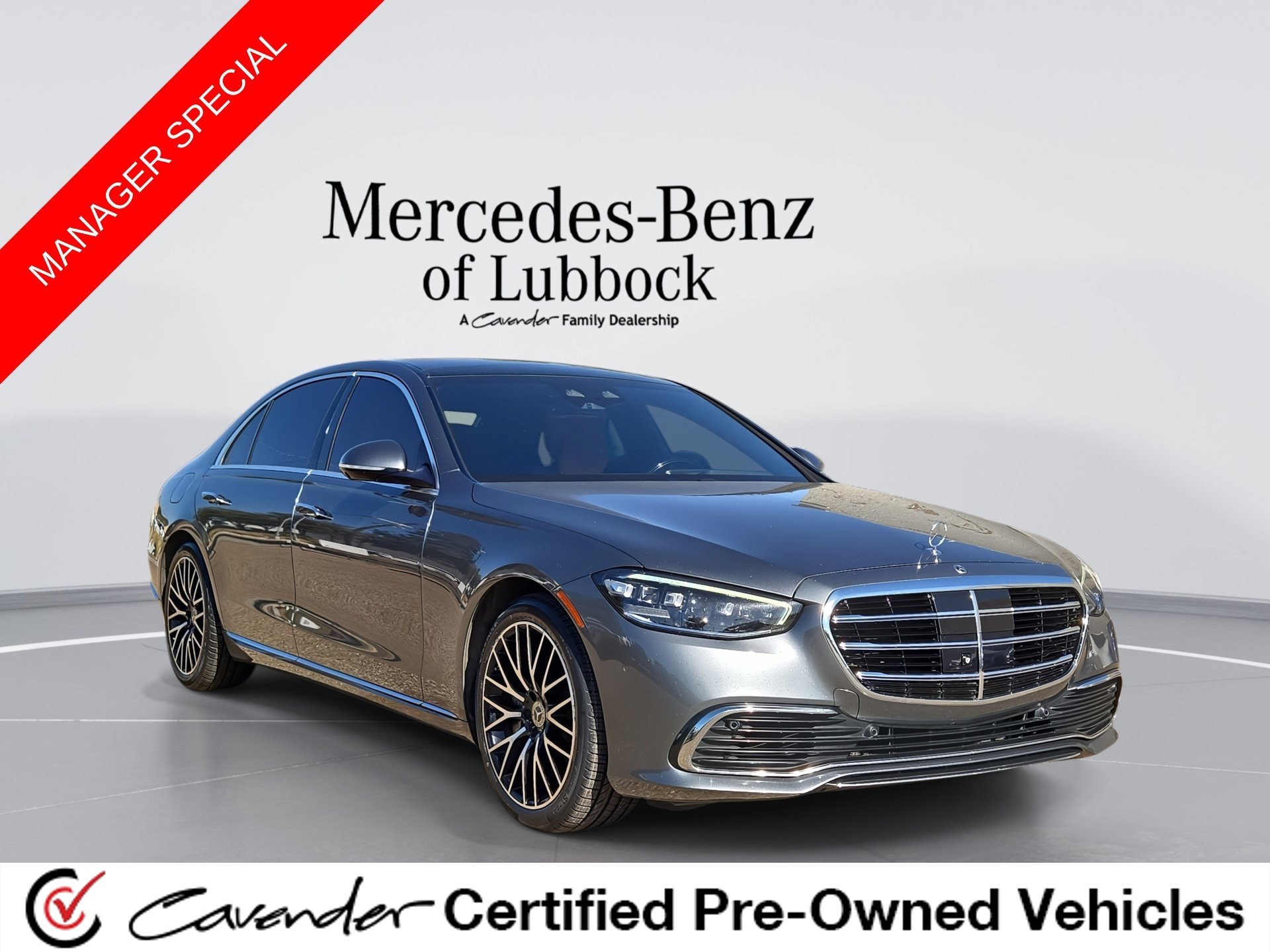 Used 2021 Mercedes-Benz S 580 4MATIC Sedan image 1