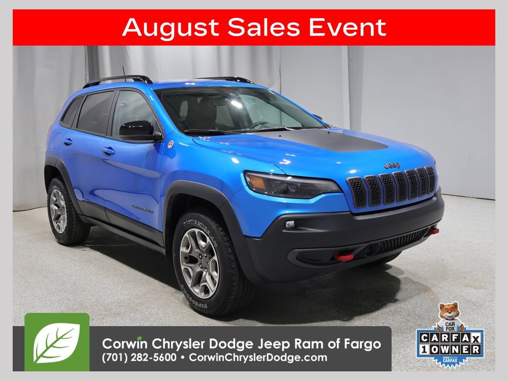 Used 2022 Jeep Cherokee Trailhawk w/ Premium Leather Package