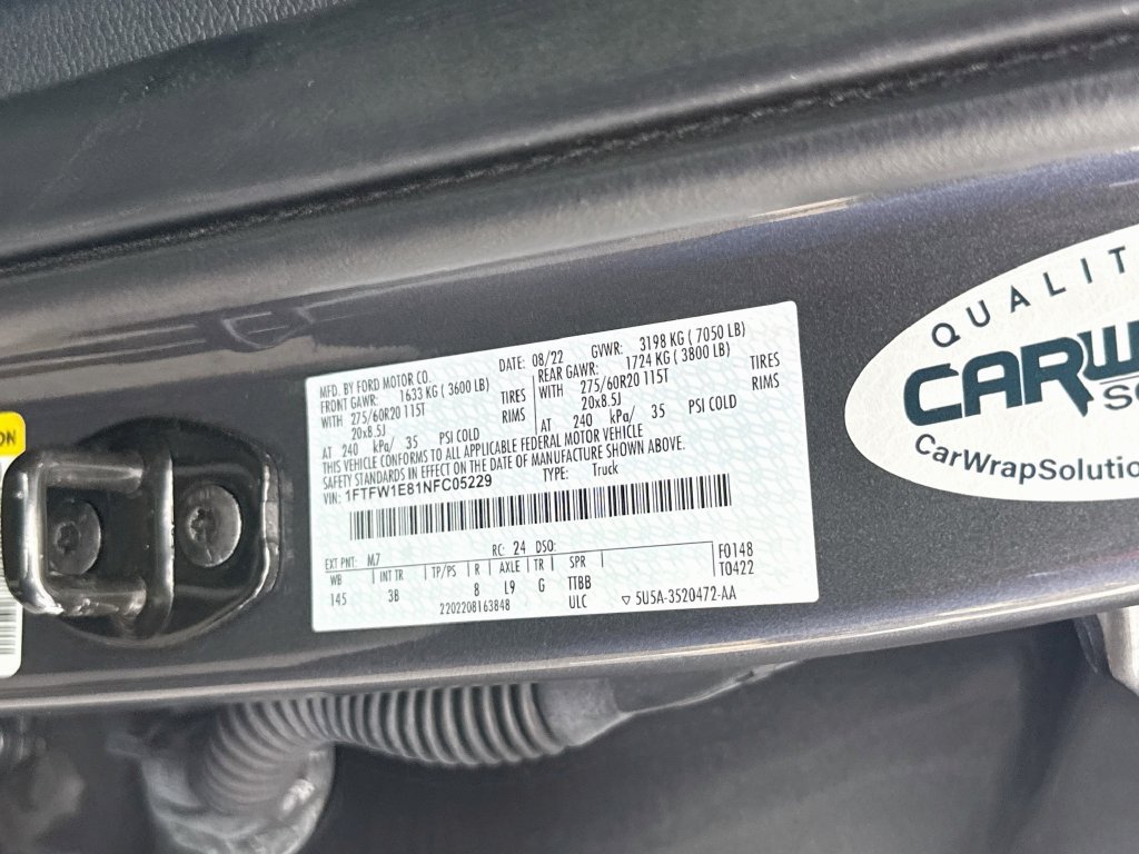 Used 2022 Ford F150 Platinum w/ Equipment Group 701A High AWD/4WD image 34