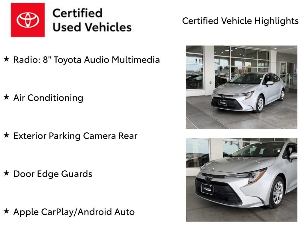 Certified 2026 Toyota Corolla LE FWD image 7