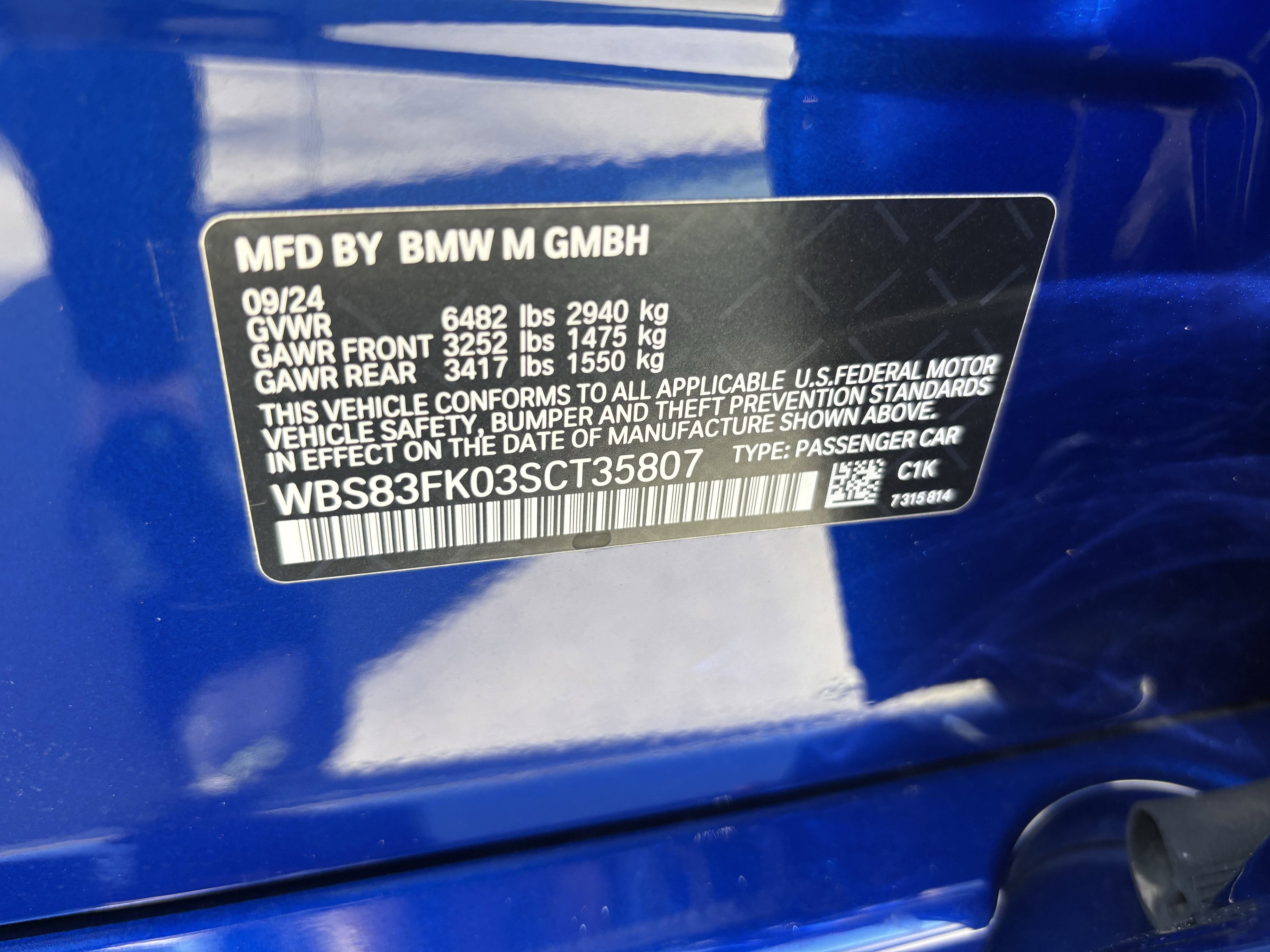 Used 2025 BMW M5 w/ Carbon Package AWD/4WD image 37