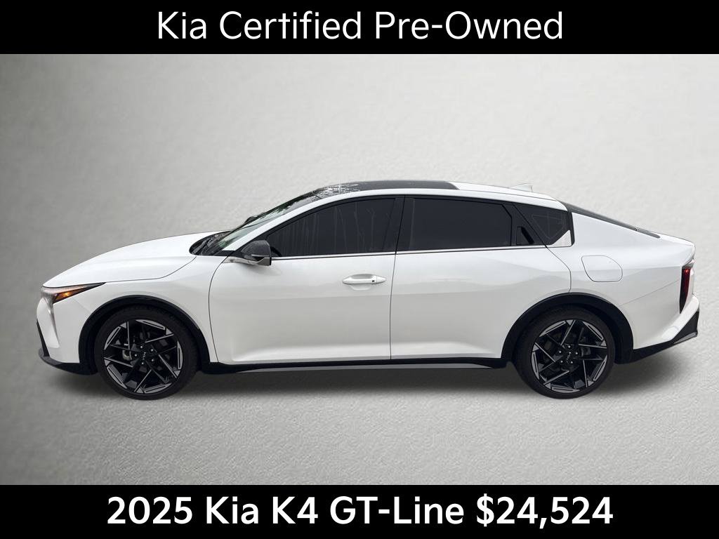 Certified 2025 Kia K4 GT-Line w/ GT-Line Sunroof Package FWD image 7