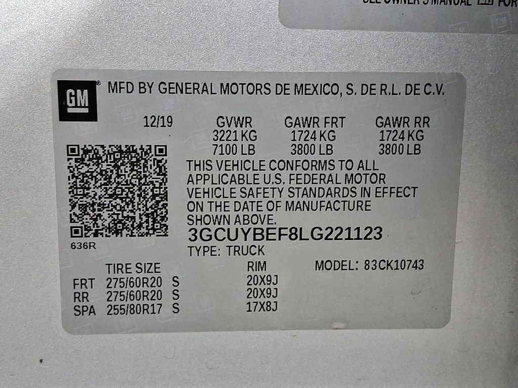 Used 2020 Chevrolet Silverado 1500 Custom w/ Custom Value Package image 25