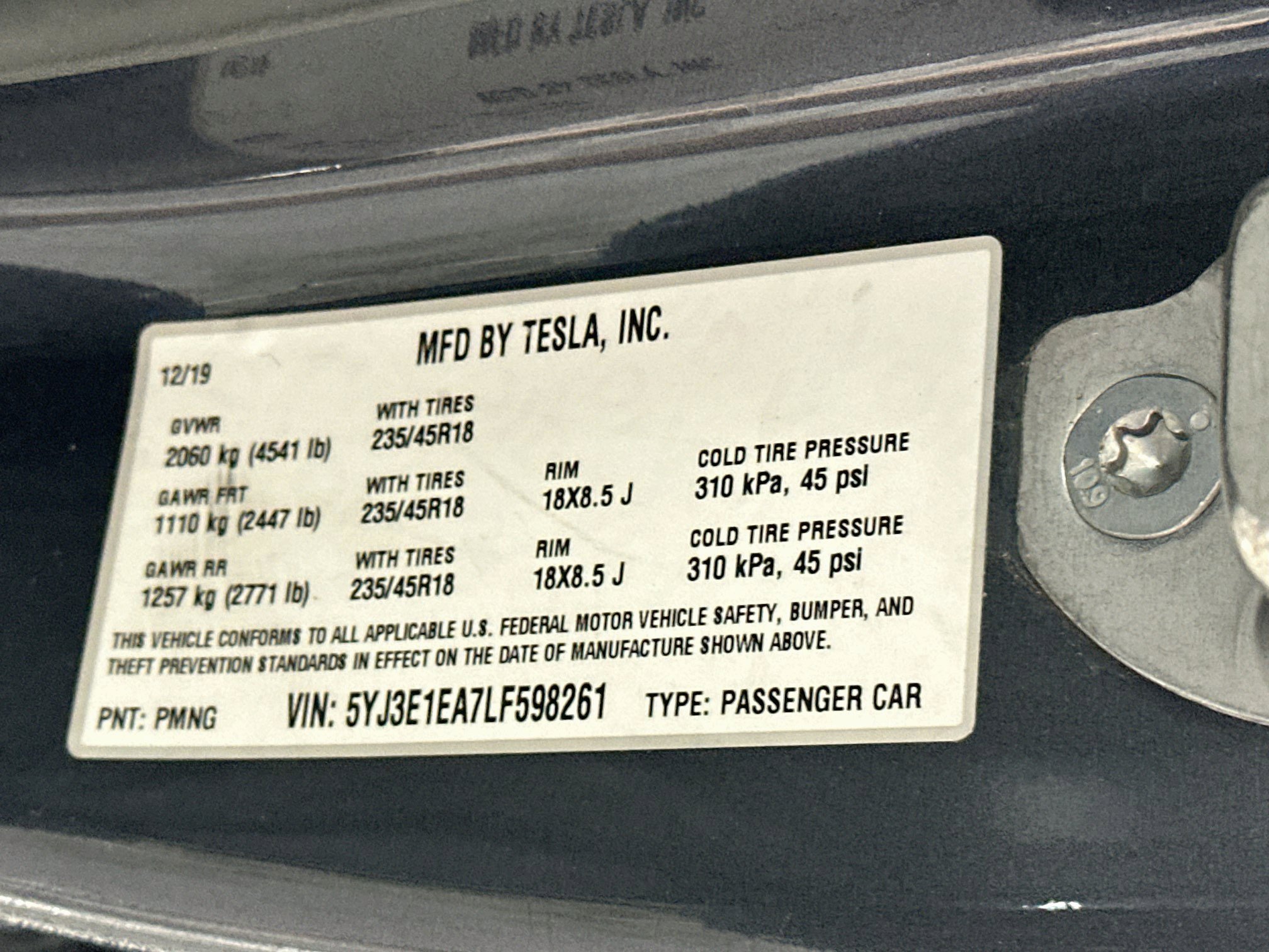 Used 2020 Tesla Model 3 Standard Range Plus RWD image 12
