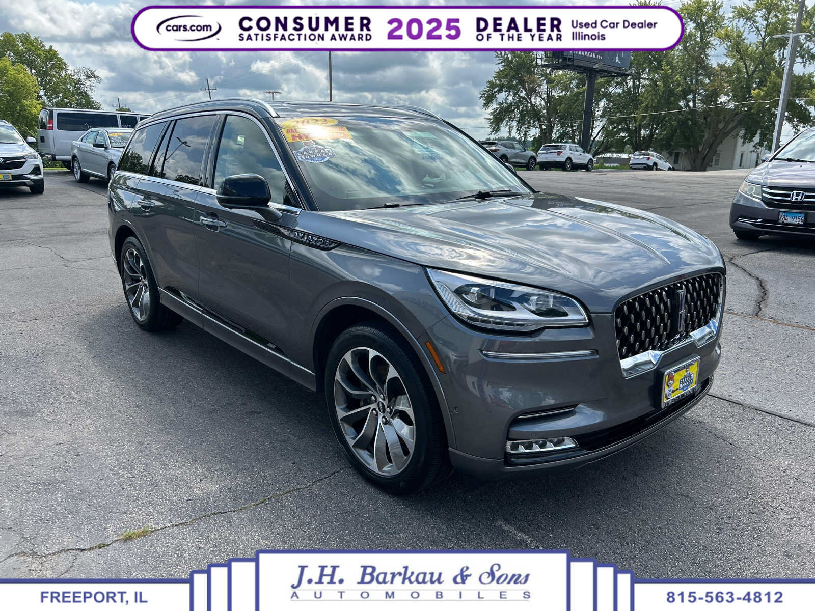Used 2022 Lincoln Aviator Grand Touring w/ Equipment Group 301A AWD/4WD image 1