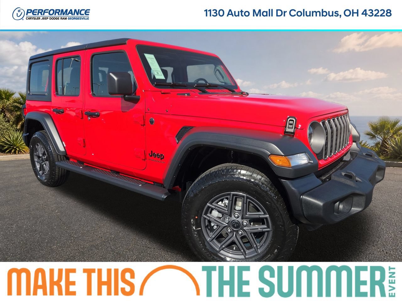 New 2026 Jeep Wrangler Unlimited Sport