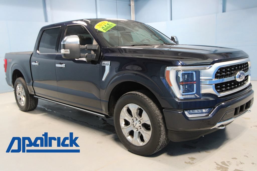 Used 2021 Ford F150 Platinum w/ Trailer Tow Package AWD/4WD image 1