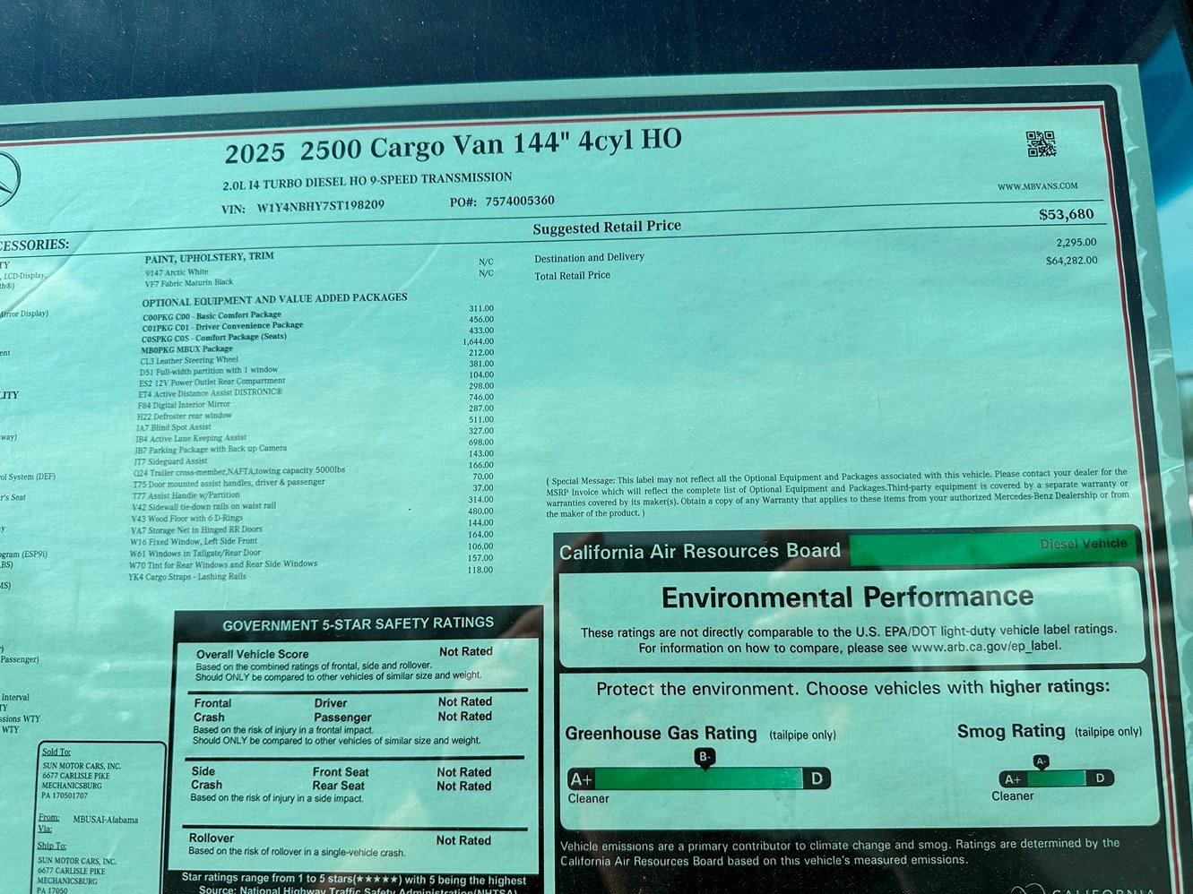 Used 2025 Mercedes-Benz Sprinter 2500 image 26