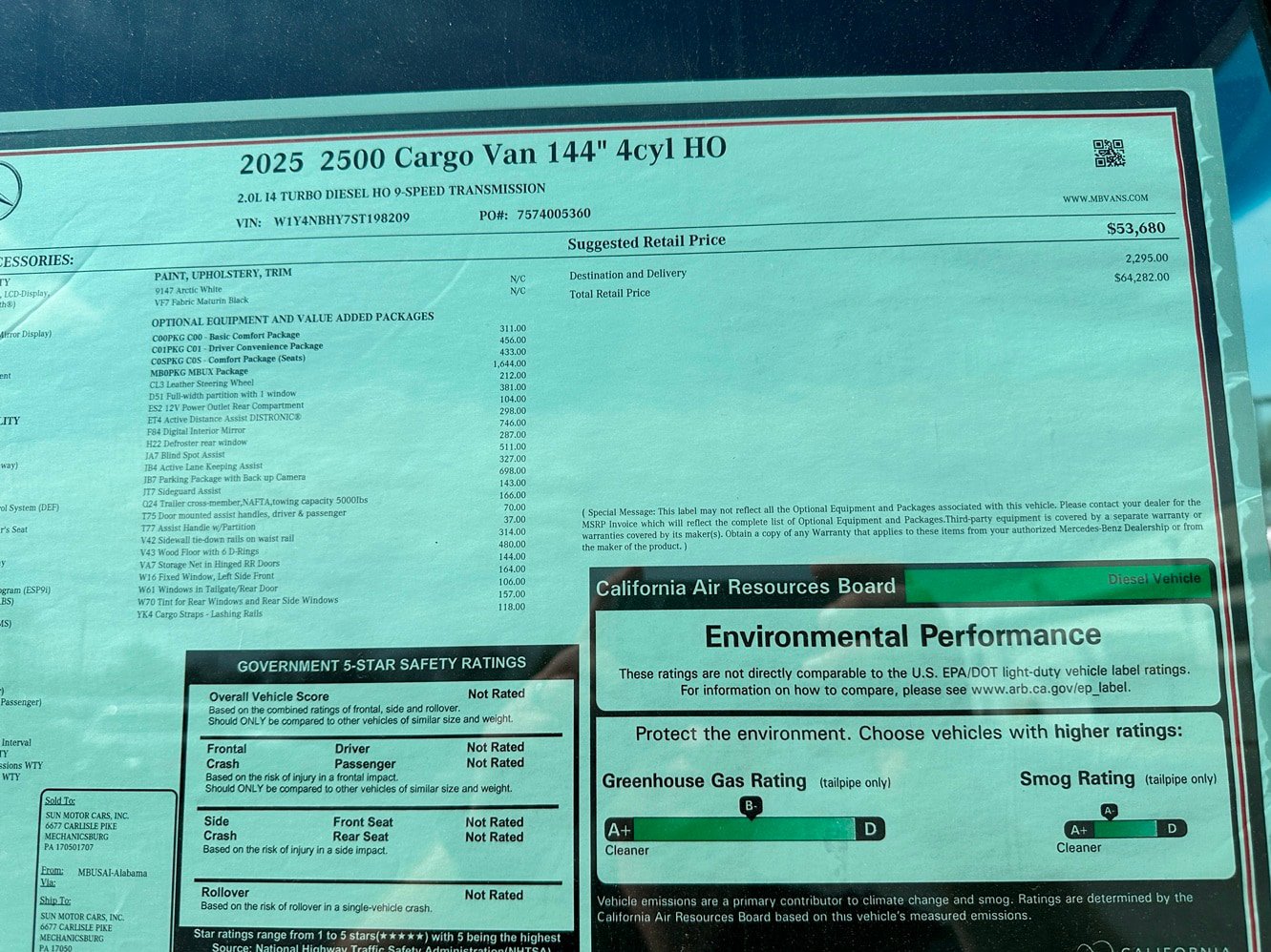 Used 2025 Mercedes-Benz Sprinter 2500 image 26