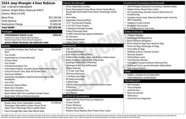 Used 2024 Jeep Wrangler Unlimited Rubicon w/ Convenience Group image 27