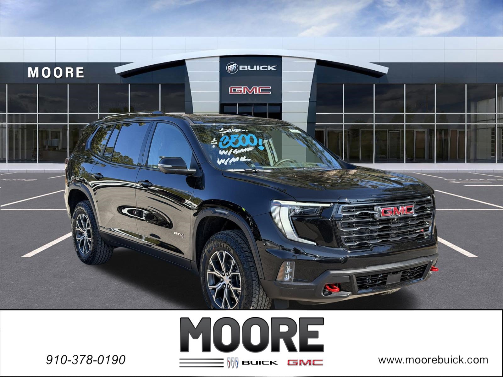 New 2026 GMC Acadia AT4 w/ Luxury Package