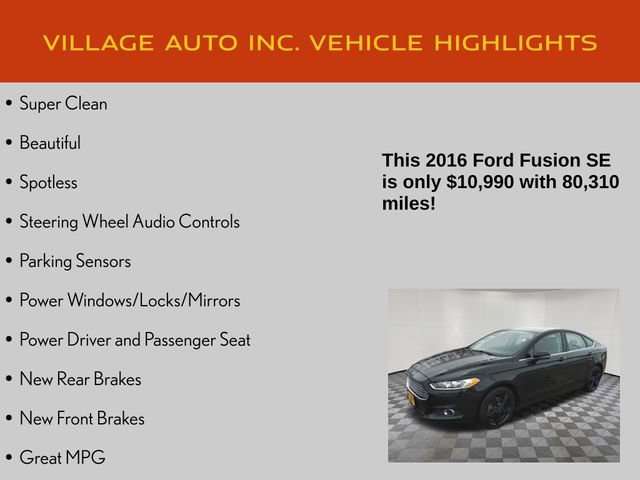 Used 2016 Ford Fusion SE image 7