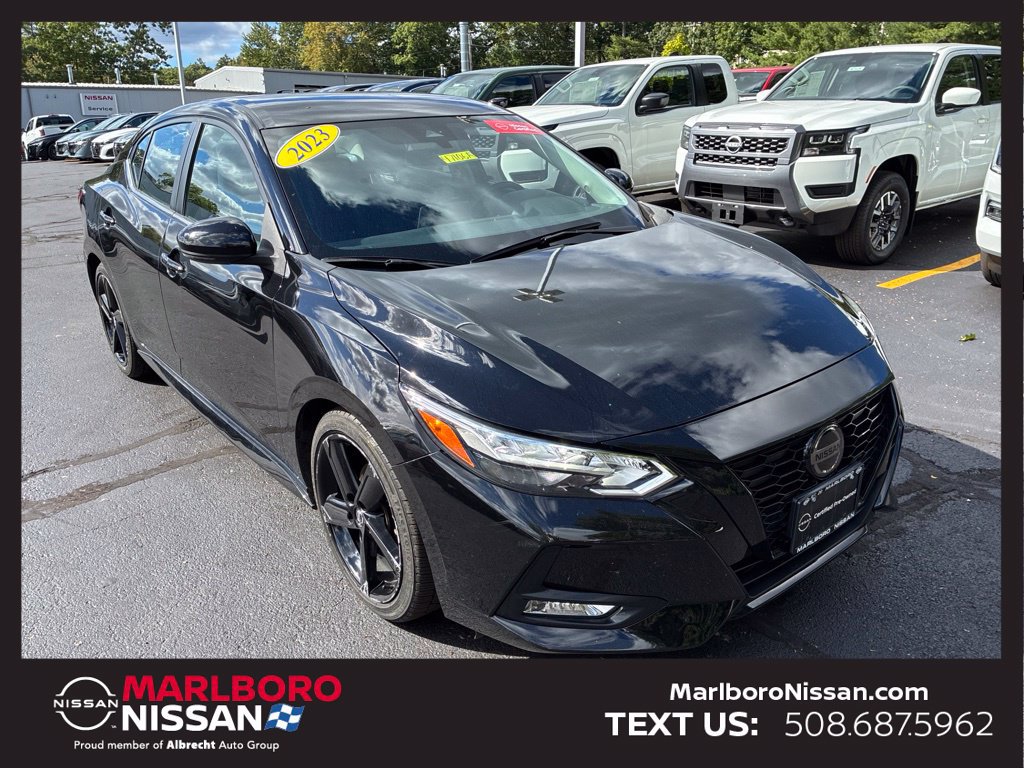 Certified 2023 Nissan Sentra SR w/ Midnight Edition Package