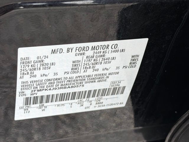 Used 2024 Ford Edge SEL AWD/4WD image 23