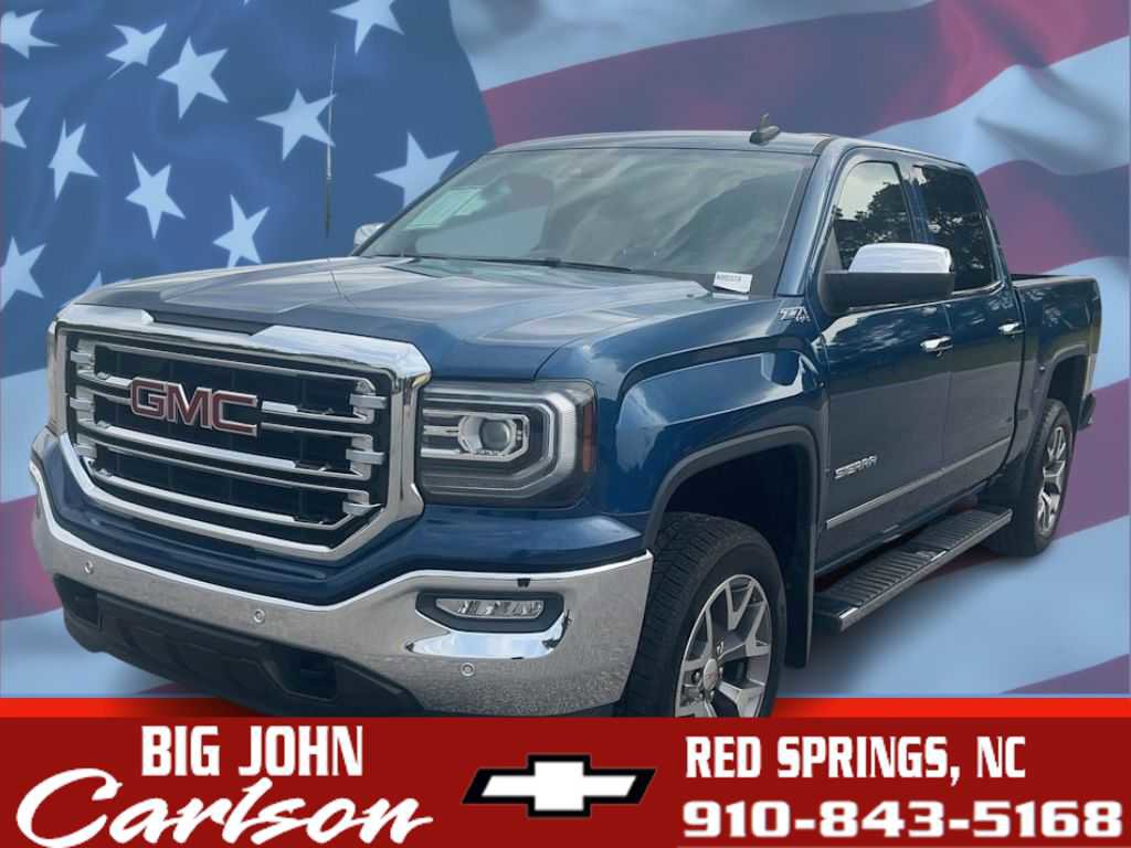 Used 2018 GMC Sierra 1500 SLT AWD/4WD image 1