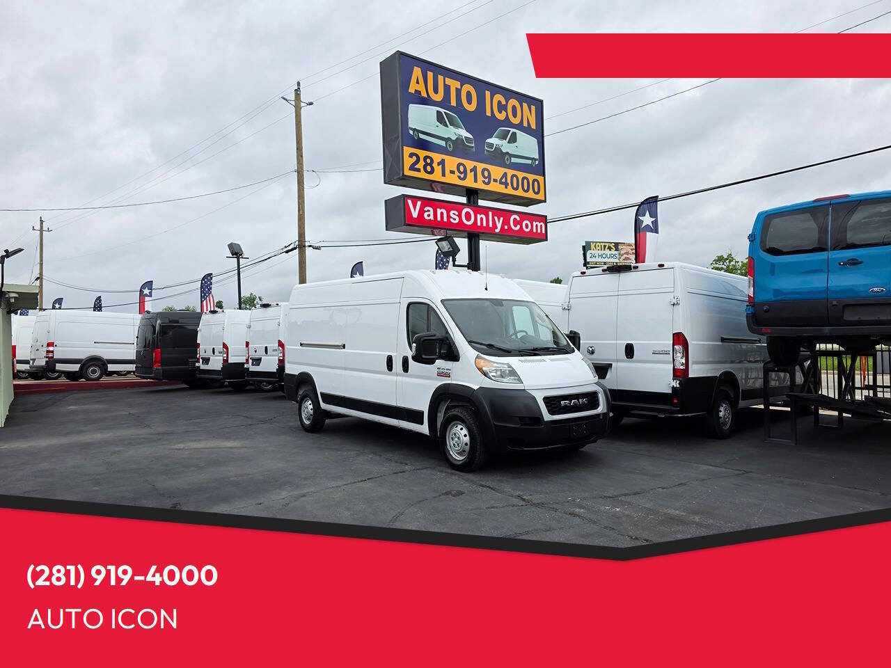 Used 2020 RAM ProMaster 2500 w/ Interior Convenience Group FWD image 1