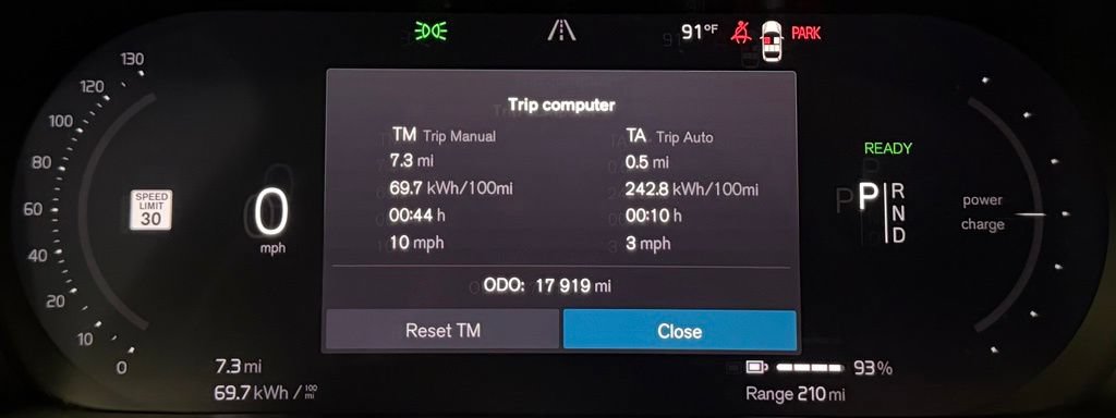 Used 2023 Volvo C40 P8 Recharge Plus AWD/4WD image 15