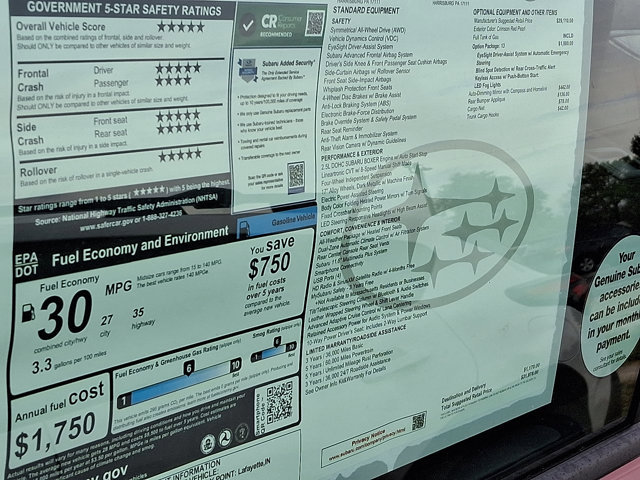 New 2025 Subaru Legacy Premium image 20