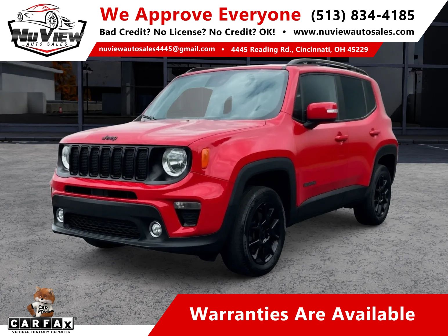 Used 2019 Jeep Renegade Altitude w/ Quick Order Package 2XM